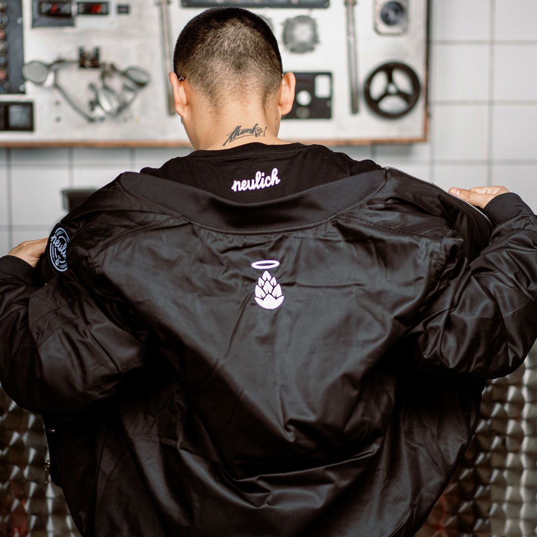 Crew Bomberjacke Black