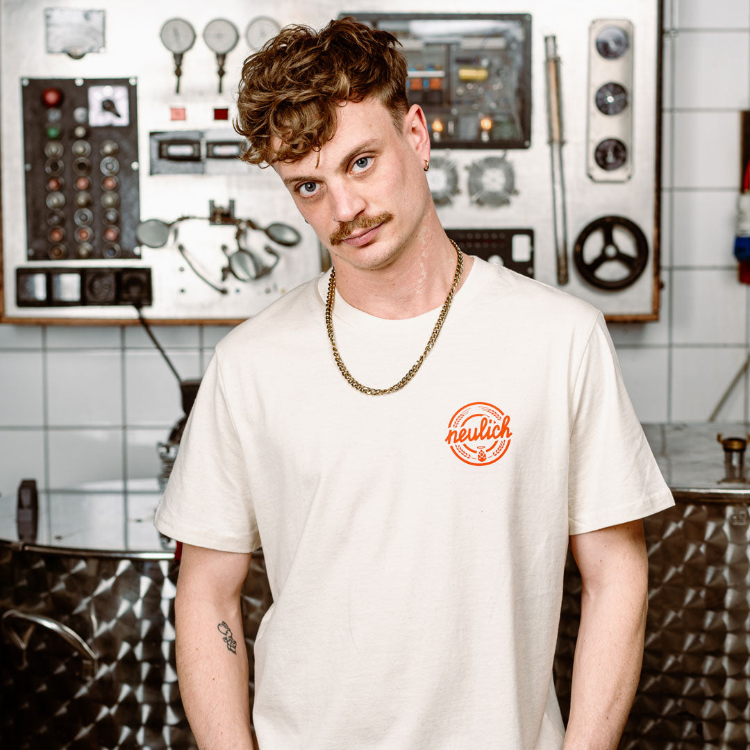 Fresh on Tap T-Shirt Natural Raw