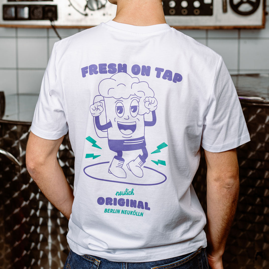 Fresh on Tap T-Shirt White