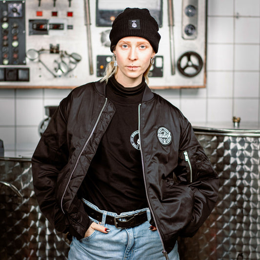 Crew Bomberjacke Black