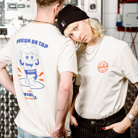 Fresh on Tap T-Shirt Natural Raw